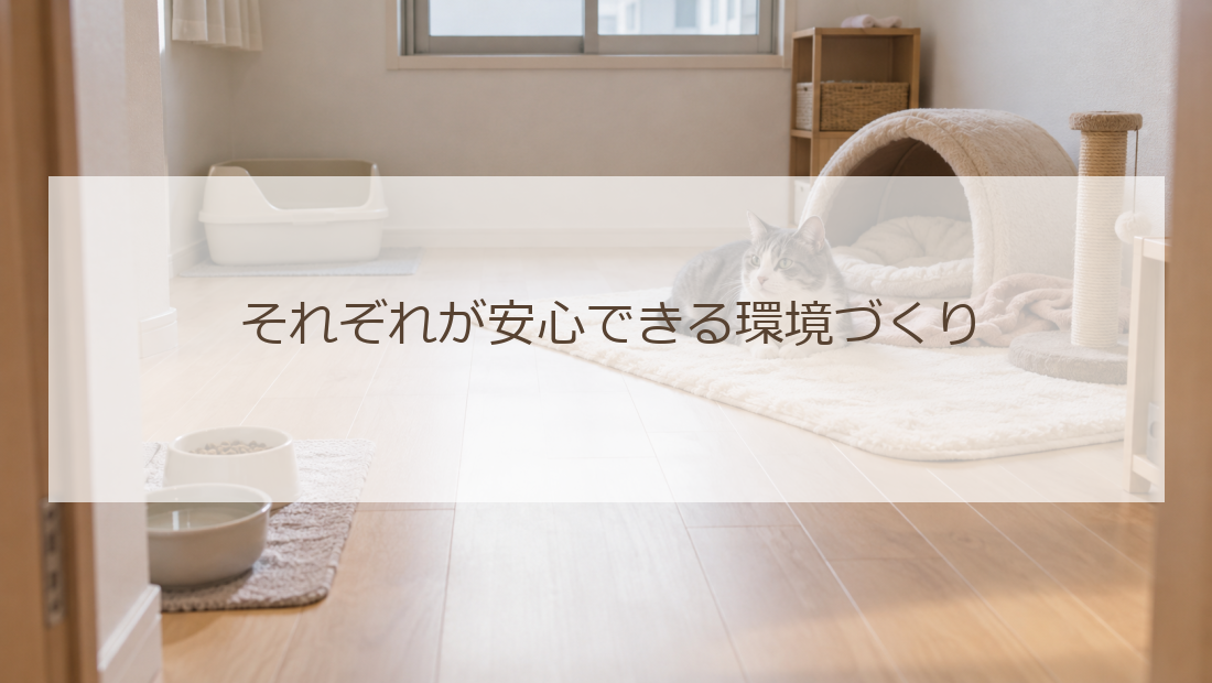 それぞれが安心できる環境づくり(生活イメージ)